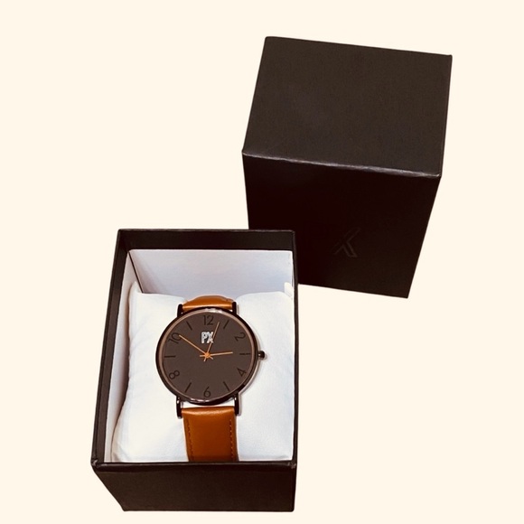 PX Men’s Watch – Black and Brown – New - Picture 4 of 5